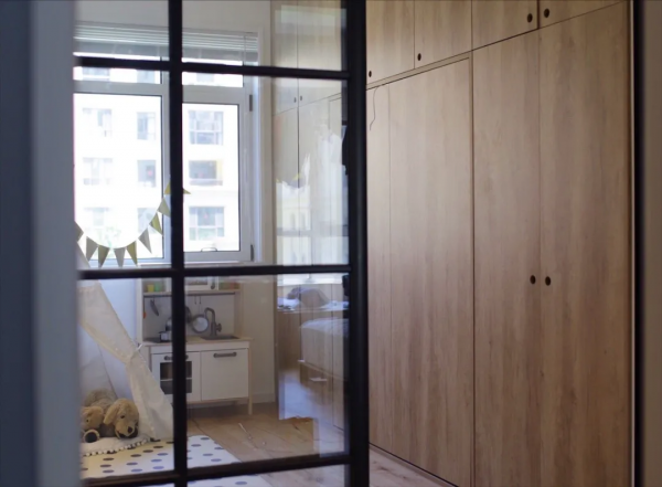 她家的小戶型改造太讚了！1間房秒變4間，生三胎都夠住