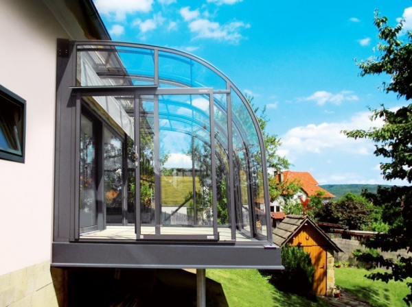 陽光房又出新花樣，自帶曲線美，智慧控制兩種狀態隨意，好清潔