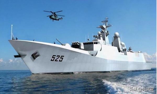 054馬鞍山艦成“056領艦”？沒有垂髮只有HQ10，改裝後更適合外貿