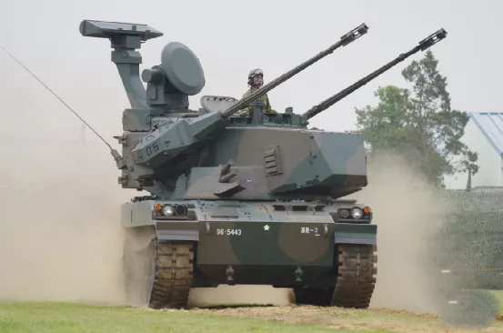 “陸自”版“獵豹”自行高炮，單車造價高達1億，17年才造出52輛