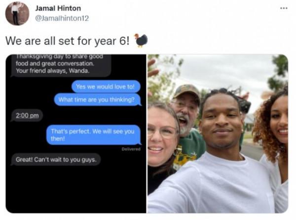 美國奶奶給孫子發簡訊發錯人 結果陌生男子6年間每年都來陪她過節 美國奶奶給孫子發簡訊發錯人 結果陌生男子6年間每年都來陪她過節