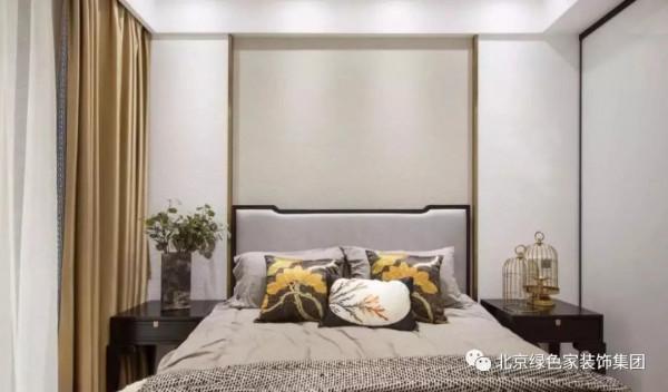 ​綠色家裝飾：132㎡輕奢新中式，優雅精緻，華麗大氣