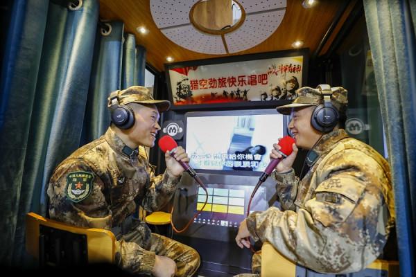 新兵下連，儀式感滿滿……