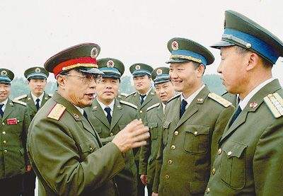 88年我軍重啟軍銜制，首批授予17位上將，1955年各是什麼軍銜？