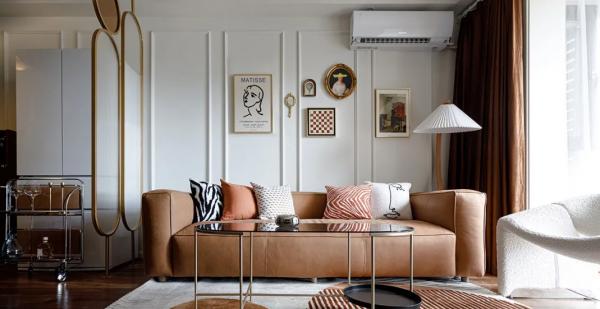 80㎡濃郁復古風婚房，不動硬裝，以軟裝設計實現屋主心中所求