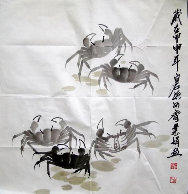 “啃爺藝術家”齊慧娟落款“白石孫女”，一幅畫賣30萬，誰人不服