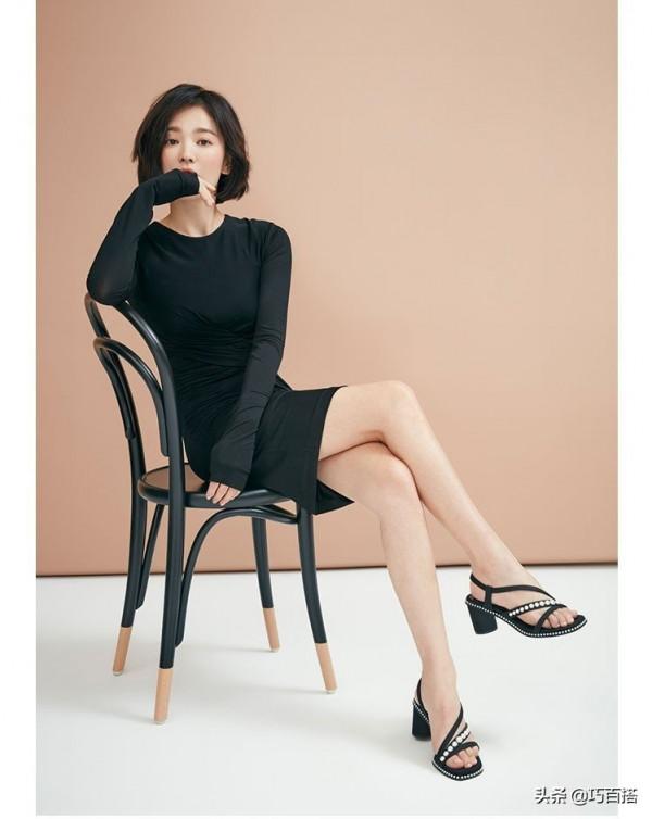 果然！宋慧喬還是穿衣“正常”了最迷人，恬靜溫婉的模樣太女神了