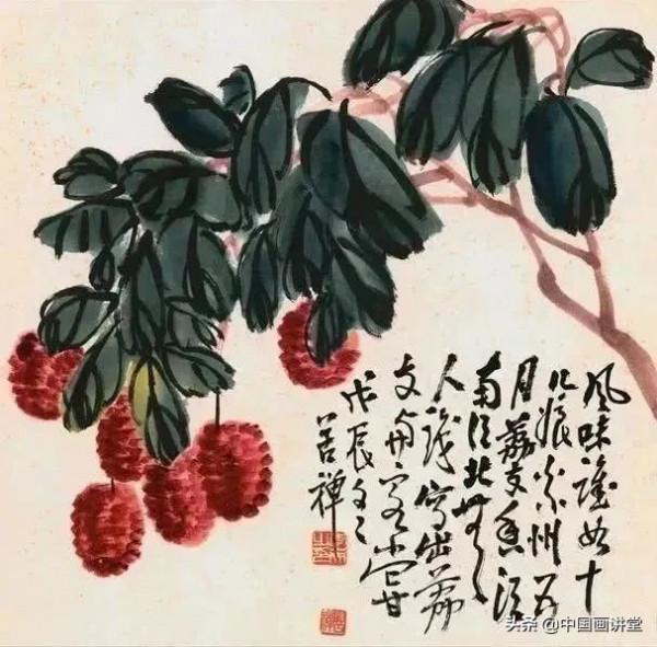 李苦禪給師妹畫的花卉冊,豪邁灑脫 李苦禪給師妹畫的花卉冊,豪邁灑脫