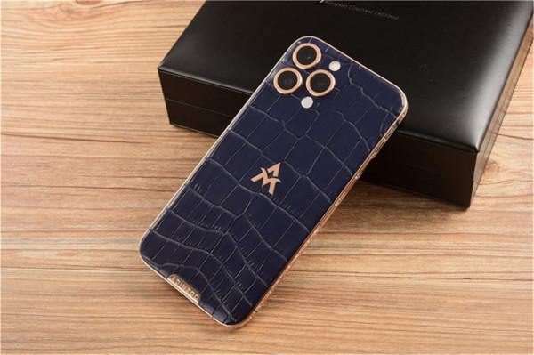 愛馬仕同款,皮革中的黃金:藍色鱷魚皮定製款iPhone 13 Pro 愛馬仕同款,皮革中的黃金:藍色鱷魚皮定製款iPhone 13 Pro