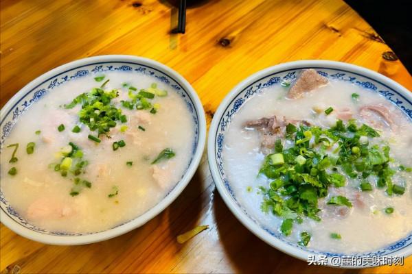 廣東一家人煮生滾粥，來吃的全是當地人，外地人吃不慣，還嫌貴