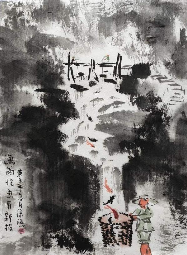 我的家鄉有一種老釣法——背篼釣魚,能不能釣上魚全靠運氣 我的家鄉有一種老釣法——背篼釣魚,能不能釣上魚全靠運氣