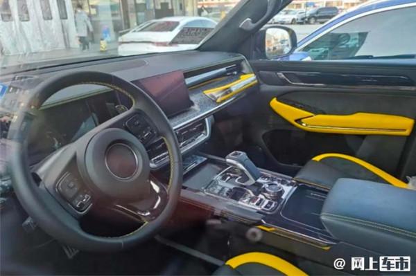 長城炮高階皮卡內飾曝光-酷似坦克500 或今年上市 長城炮高階皮卡內飾曝光-酷似坦克500 或今年上市