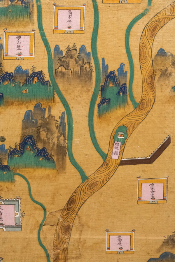 國博《九邊圖》屏首次公開展示 全面展現明代長城全貌 | 文物活起來