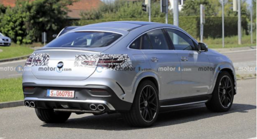 2022年上市，新款賓士GLE Coupe諜照曝光