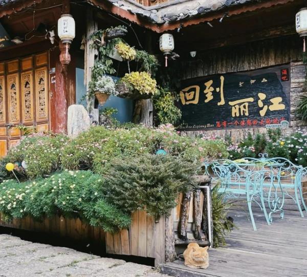 空蕩蕩的麗江古城，看著真難受