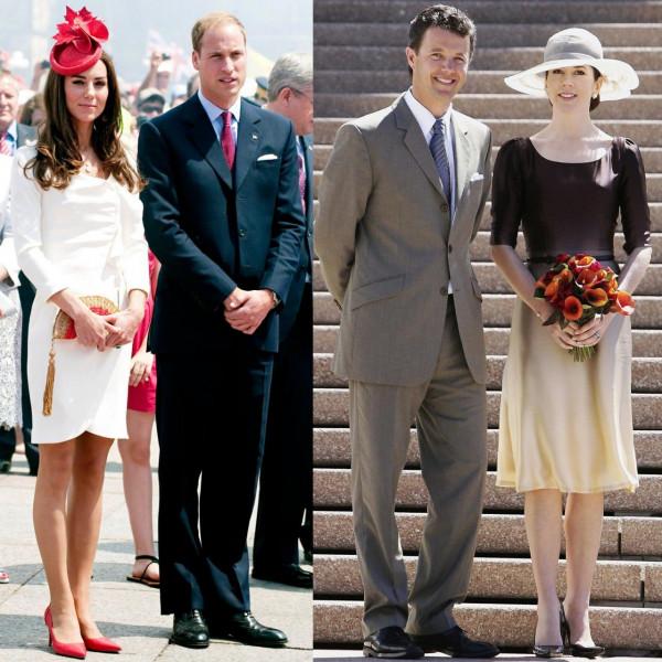 王室“雙胞胎”凱特和瑪麗：長得像還愛撞衫，你能分清二人嗎