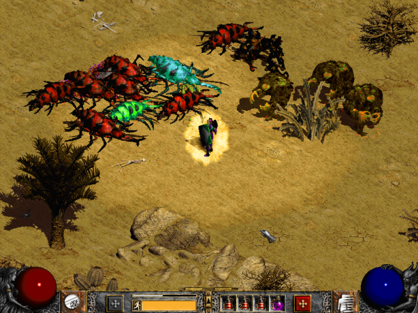 《暗黑破壞神2》那些離奇消失的道具和怪物，早年的手套能打孔？