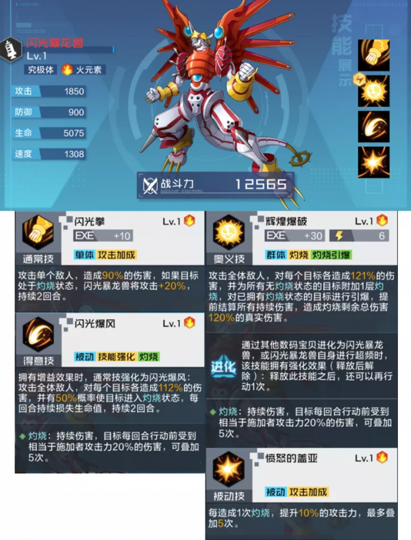 數碼寶貝手遊：灼燒隊陣容深度解析！平民玩家最好用的推圖陣容