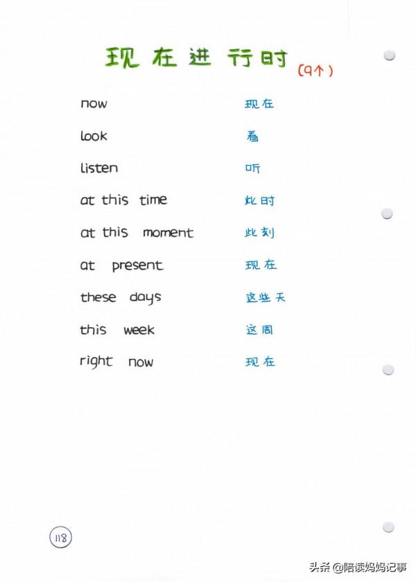學霸必備!輕鬆掌握小學英語四大時態,建議收藏列印 學霸必備!輕鬆掌握小學英語四大時態,建議收藏列印