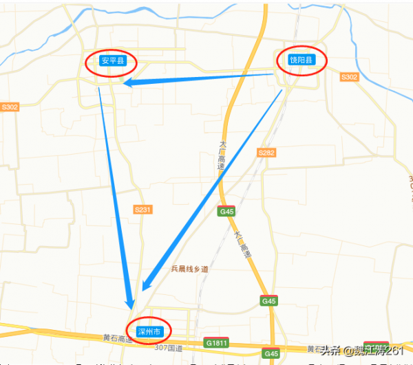 饒（陽）安（平）戰役中的韓村鋪戰鬥