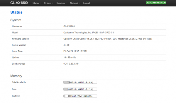 為刷機而生，首款支援原生Openwrt的WIFI 6路由——GL-AX1800體驗