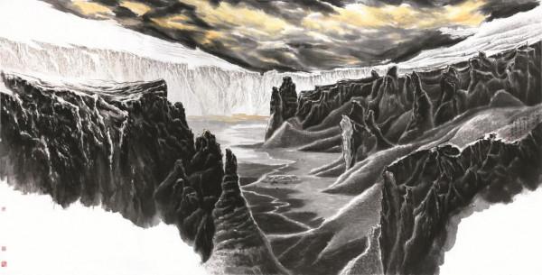 新中國北派山水崛起的有力踐行者——讀孟憲琪山水畫有感