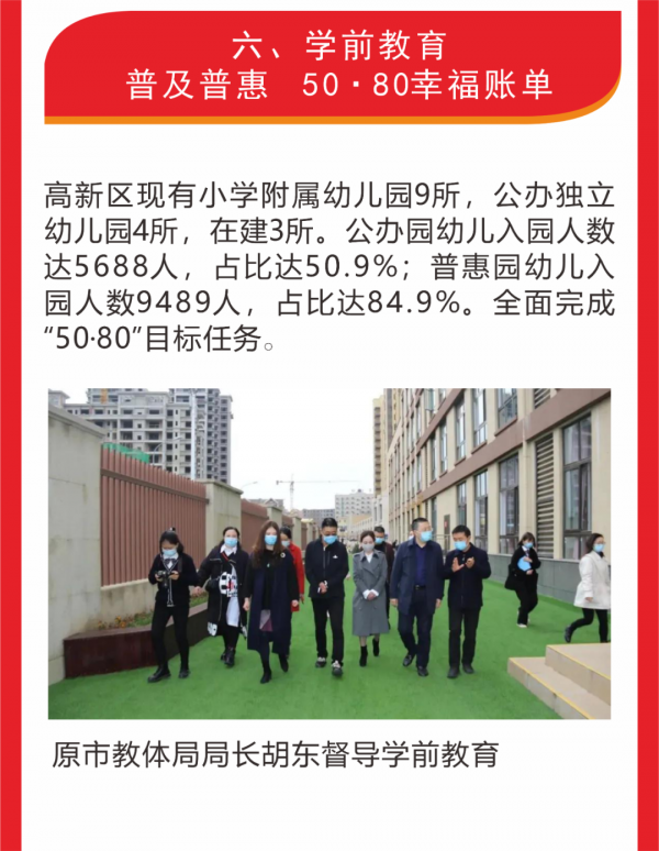 加快教育高質量發展，以實際行動和優異成績迎接建區三十週年