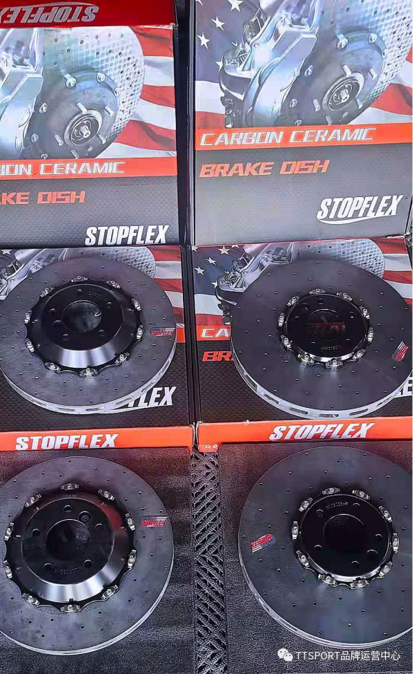 賓士大G升級前十後四STOPFLEX陶瓷剎車套裝