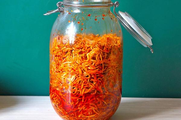 私藏20年的辣疙瘩兩種鹹菜做法，3分鐘教會你，香辣爽脆，超下飯