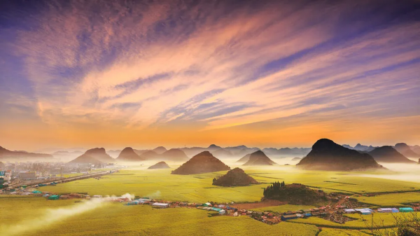 曾破吉尼斯世界紀錄！80萬畝花海齊綻放！這裡藏著國內最早的春天