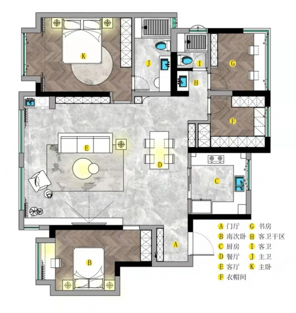 拆陽臺+打造隱形設計，145㎡精裝房最佳模板，半包15萬改造成功