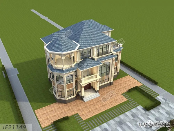 歐式大別墅，富貴大氣，一看就是有錢有品的人