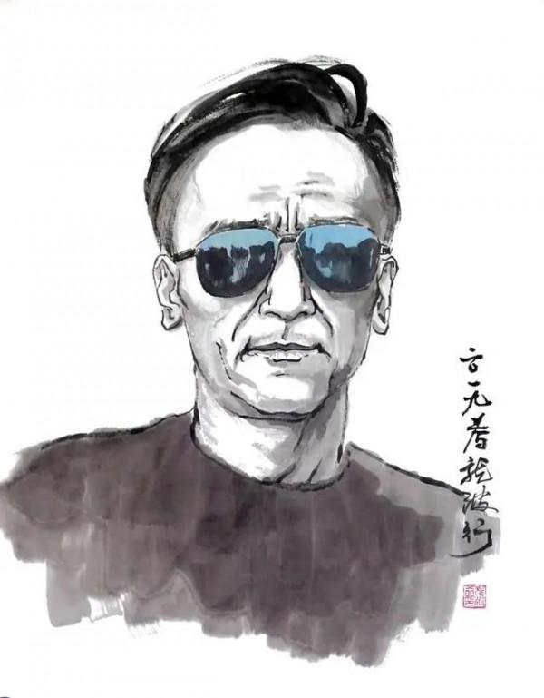 業餘畫家龍波行、作品精湛很正點