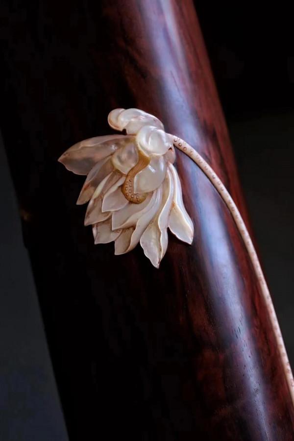 傳家寶來了！小葉紫檀百寶嵌·富貴和美畫筒