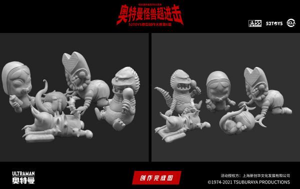 52TOYS原型創作大賽第6屆《奧特曼怪獸超進擊》佳作頻出