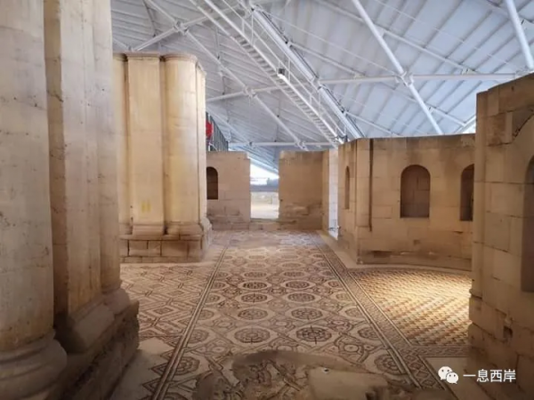 去傑里科的希沙姆宮遺址，看看世界現存最大面積的馬賽克地面