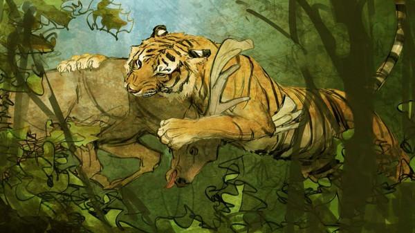 國人口中的“彪”比虎強悍，是大花臉？真相可能是金虎