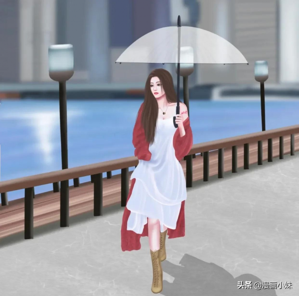 真沒想到，有一個天我們會從無話不說走到無話可說#插畫#