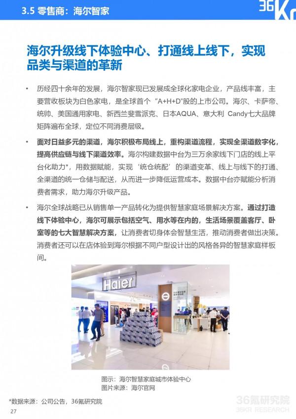 36氪研究院 | 2021年中國零售OMO研究報告 36氪研究院 | 2021年中國零售OMO研究報告