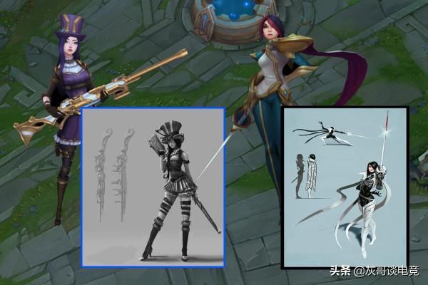 LOL本尊與原型反差極大的英雄,風女“換了頭”,安妮年輕十幾歲 LOL本尊與原型反差極大的英雄,風女“換了頭”,安妮年輕十幾歲