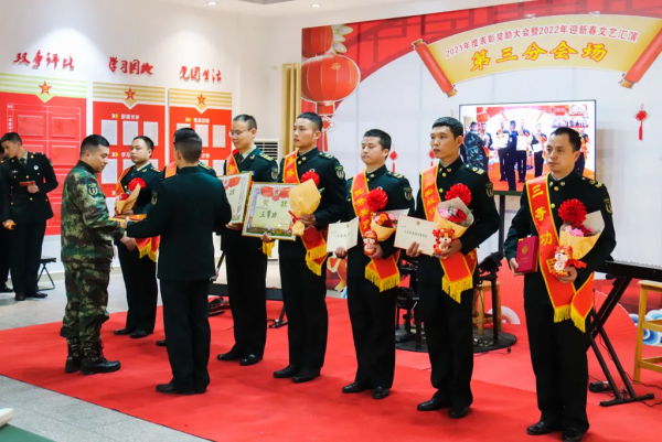 部隊年會什麼排面，感受一下