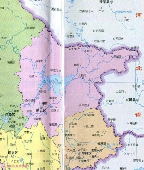 中國旅遊地圖攬勝&mdash;北京密雲