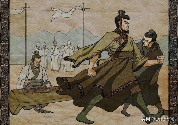 公元前227年，荊軻刺殺秦始皇未果，秦王驚恐過度，成了100米賽跑