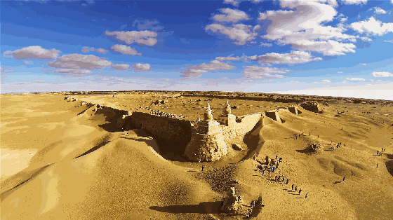 沙漠世界地質公園風光