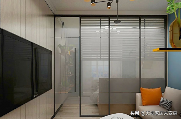 13.6平米臥室如何變兩室，讓老人子女都能住得下