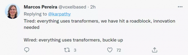 用Transformer定義所有ML模型，特斯拉AI總監發推感嘆AI融合趨勢