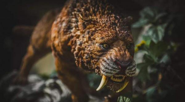 史前人類處於食物鏈頂端？科學家發現，古人類曾是馬刀齒貓的主食