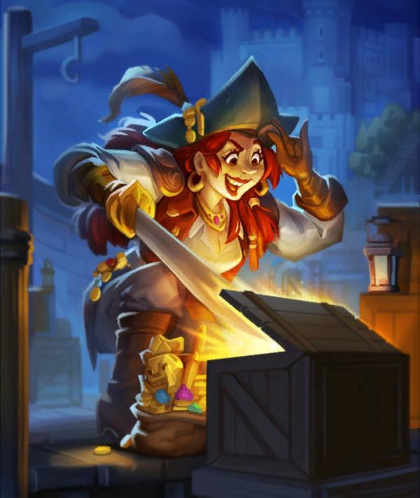 酒館戰棋原畫——海盜篇(包括被刪除的海盜)