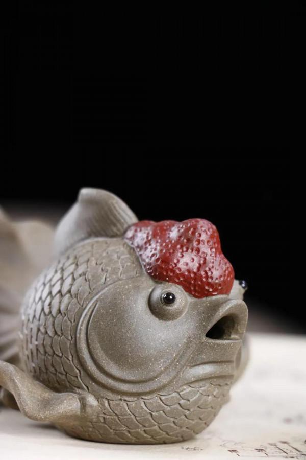 鴻運當頭金魚，逼真嗎？