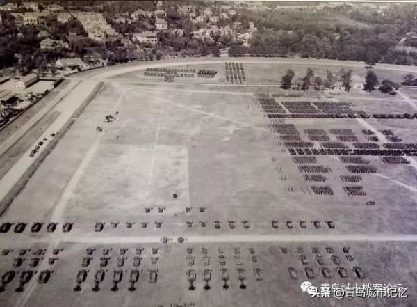 七十六年前的今天，青島日軍受降儀式在匯泉跑馬場舉行​